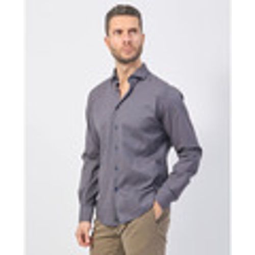 Camicia a maniche lunghe Camicia uomo a microfantasia - Yes Zee - Modalova