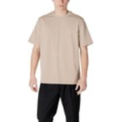 Polo maniche lunghe RELAXED FIT WITH MATT PLASTIC PRINT MMKS02487-FA100239 - Antony Morato - Modalova