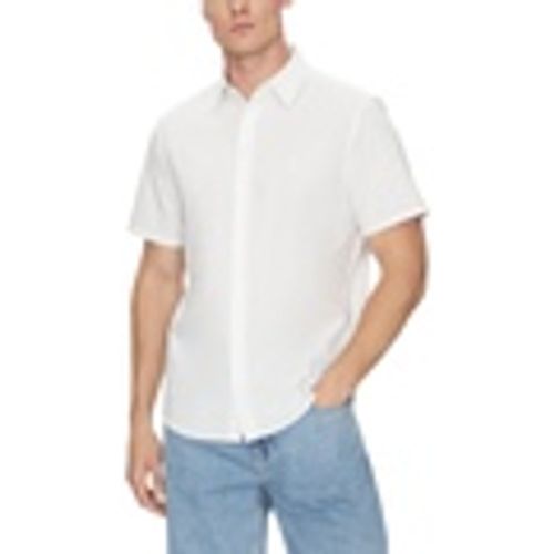 Camicia a maniche corte SS SOLID STRETCH LV04LB125G - Calvin Klein Jeans - Modalova