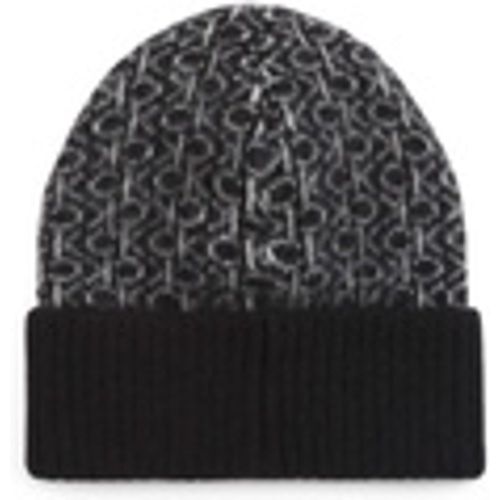 Berretto MONOGRAM FOLD TURN UP BEANIE K60K612595 - Calvin Klein Jeans - Modalova