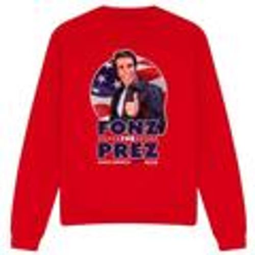Felpa Happy Days Fonz for Prez - Happy Days - Modalova