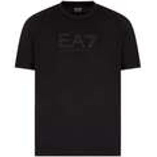 T-shirt & Polo Visibility Tonal Logo T-Shirt Black - Ea7 Emporio Armani - Modalova