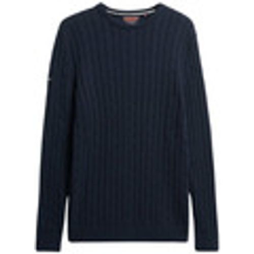 Maglione Pull en maille torsadée classique en coton - Superdry - Modalova