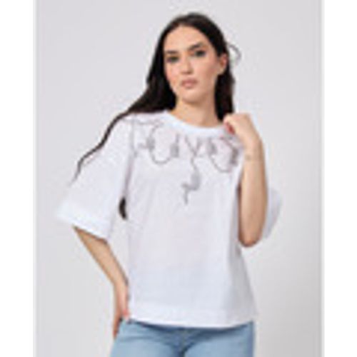 T-shirt & Polo T-shirt donna con fantasia a strass - Jijil - Modalova
