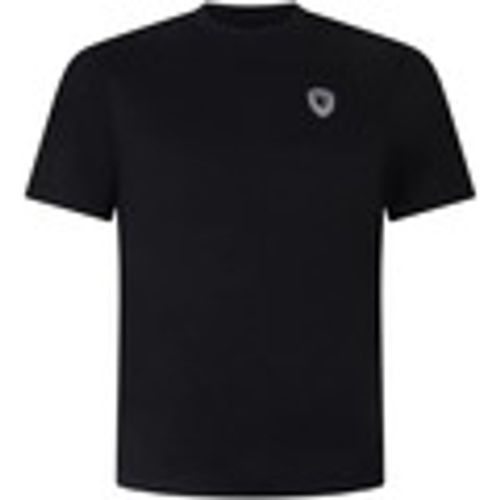 T-shirt T-shirt nera con mini logo per uomo - Blauer - Modalova
