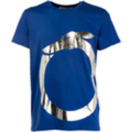 T-shirt & Polo T-SHIRT UOMO GIROCOLLO MANICA CORTA TINTA UNITA CON STAMPA - Trussardi - Modalova