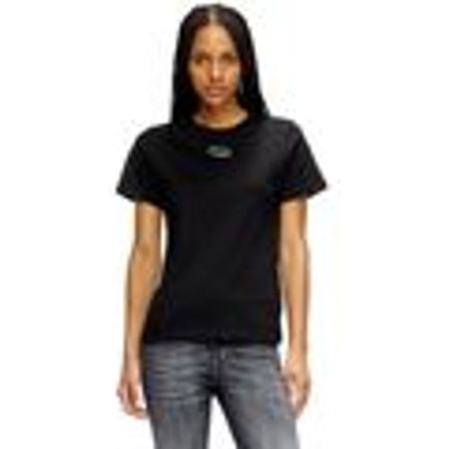 T-shirt A16841 0CLBR T-REGS-OD-Q1-9XX BLACK - Diesel - Modalova