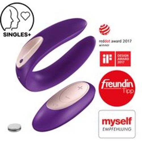 Double Plus Remote aus Silikon, 8 cm - Satisfyer - Modalova