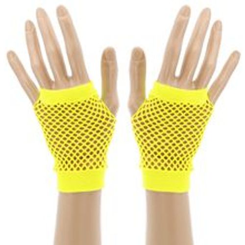 Netz-Handschuhe, neongelb - buttinette - Modalova