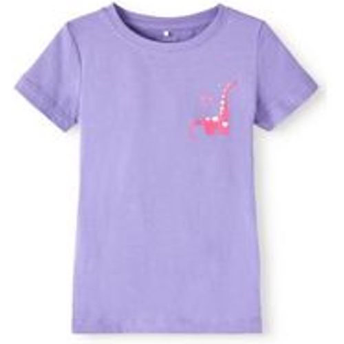 T-Shirt NMFBELA DINO in aster purple, Gr.104 - name it - Modalova