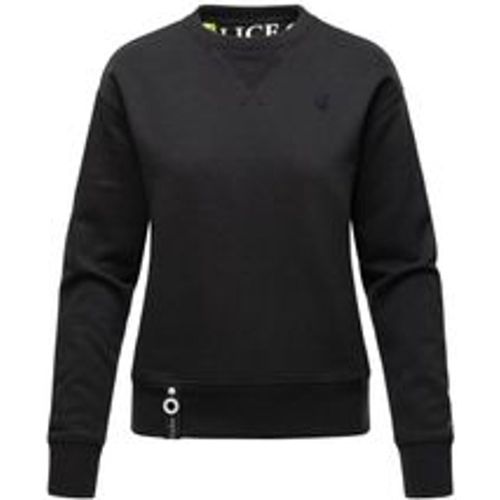 Damen Stylischer Kapuzensweatshirt Pullover mit Rundhals-Ausschnitt ZUCKERSCHNECKE - Navahoo - Modalova