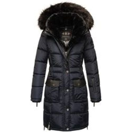 Damen Stylischer Steppmantel Winter Parka mit edlem Fellimitat Sinja - Navahoo - Modalova