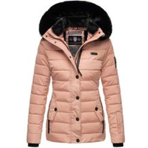 Damen Warme Steppjacke Winterjacke mit weicher Kunstfell-Kapuze Milianaa - Navahoo - Modalova