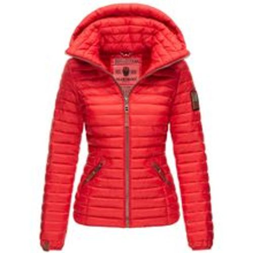 Damen Stylische Steppjacke Übergangsjacke mit abnehmbarer Kapuze Löwenbaby - Marikoo - Modalova