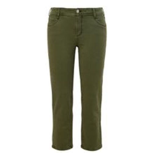 Große Größen: Gerade Jeans mit leichtem Used-Effekt, khaki, Gr.46 - Triangle - Modalova