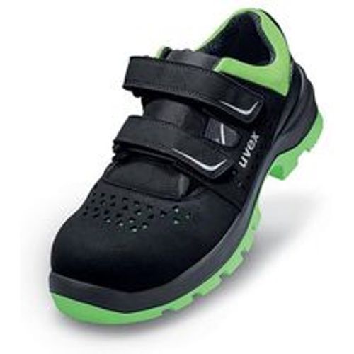 Xenova® Sandalen S1P schwarz, grün Weite 12 Gr. 48 - Schwarz - Uvex - Modalova