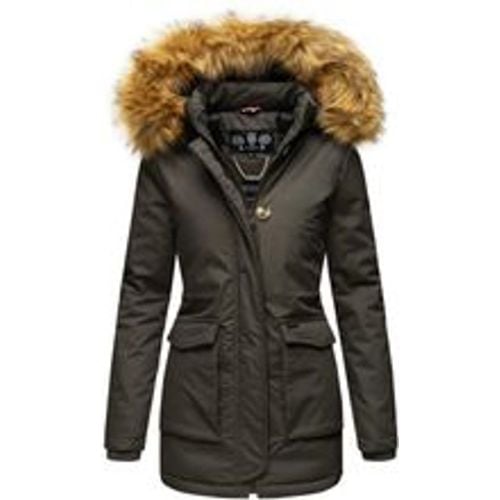 Damen Edler Wintermantel Parka mit edlem Fellimitat Schneeengel Princess - Navahoo - Modalova