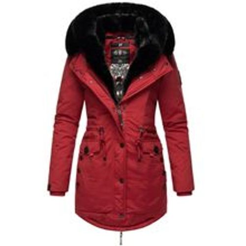 Damen Wintermantel Winterparka Gefüttert mit 2 Kunstpelz-Kapuzen Sweety Deluxe - Navahoo - Modalova