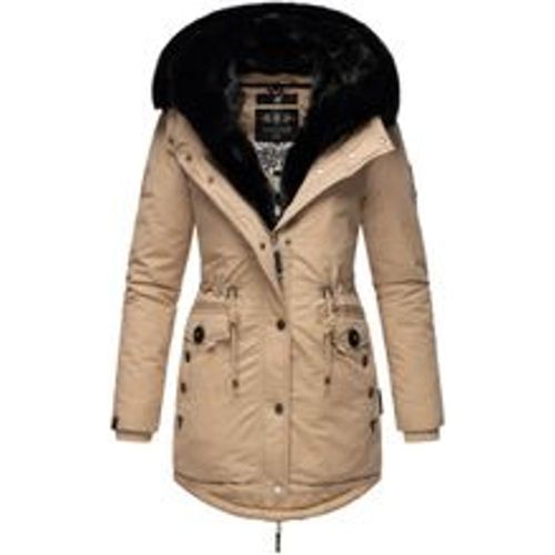 Damen Wintermantel Winterparka Gefüttert mit 2 Kunstpelz-Kapuzen Sweety Deluxe - Navahoo - Modalova