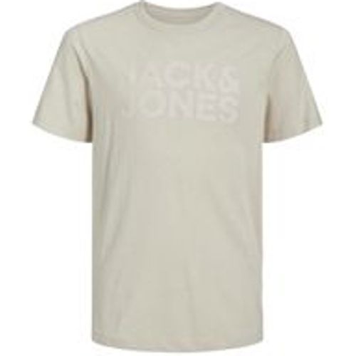 T-Shirt JJECORP LOGO in moonbeam, Gr.116 - jack & jones - Modalova