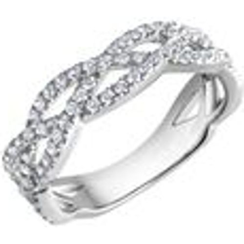 Zeeme Silber Ring 925/- Sterling Silber Zirkonia (Größe: 052 (16,6)) - Fashion24 DE - Modalova