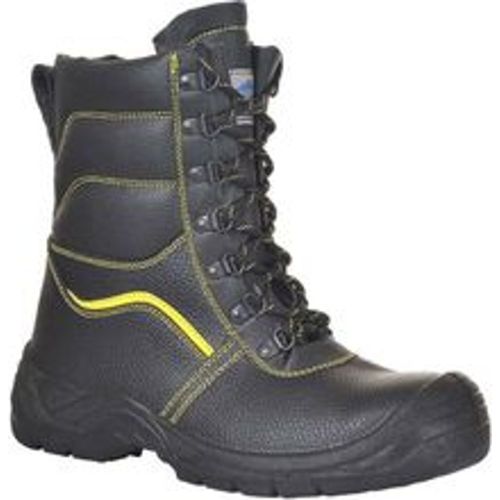 Webfellgefütterte Winter-Sicherheitsstiefel S3 ci 42 - Schwarz - Portwest - Modalova