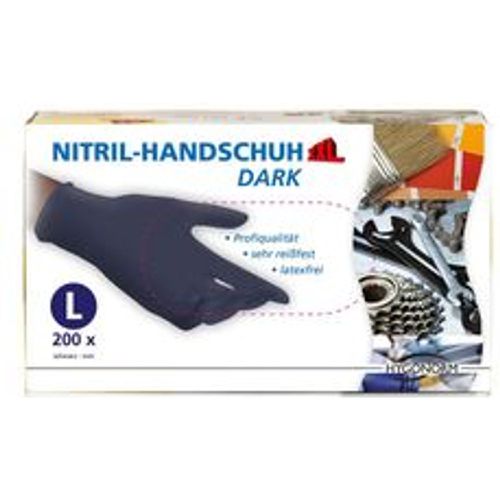 Nitril-Einweghandschuhe, Schwarz, Größe L - 200er Set - Fashion24 DE - Modalova