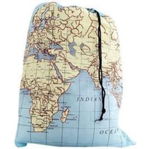 World Map Travel-Size Laundry Bag - Fashion24 DE - Modalova