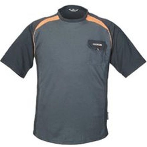 T-Shirt grau/schwarz/orange Gr. s - Grau - Terratrendjob - Fashion24 DE - Modalova