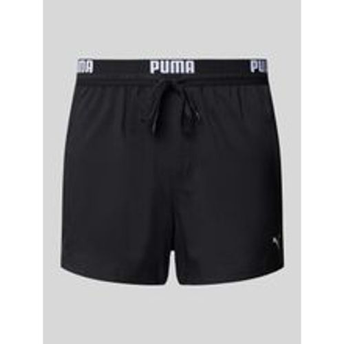 Badeshorts mit elastischem Logo-Bund - Puma - Modalova