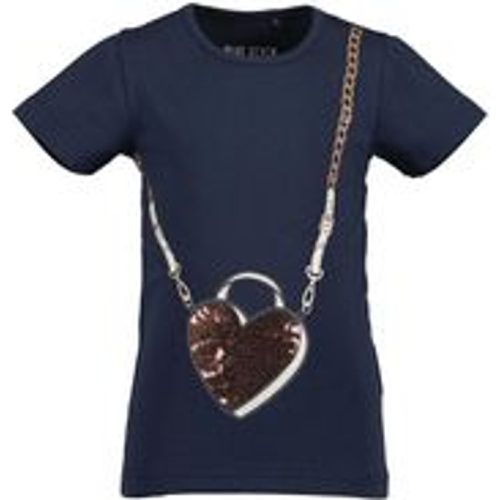 T-Shirt HEART BAG mit Pailletten in , Gr.92 - BLUE SEVEN - Modalova