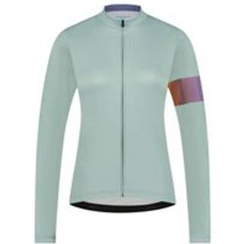 Woman's KAEDE Long Sleeve Jersey Printed, Restore Green - Shimano - Modalova