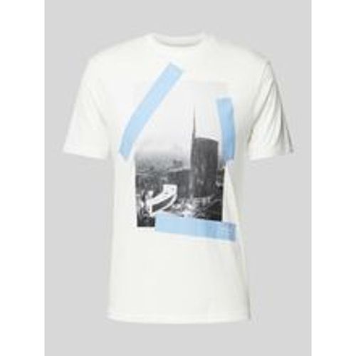 T-Shirt mit Label-Print - Armani Exchange - Modalova