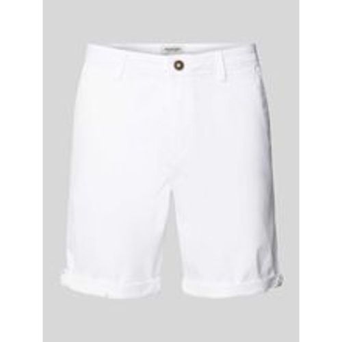 Regular Fit Bermudas in unifarbenem Design Modell 'BOWIE' - jack & jones - Modalova