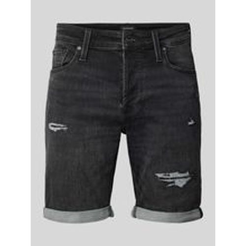 Jeansshorts im Destroyed-Look - jack & jones - Modalova