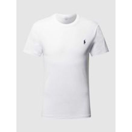 Custom Slim Fit T-Shirt mit Logo-Stickerei - Polo Ralph Lauren - Modalova