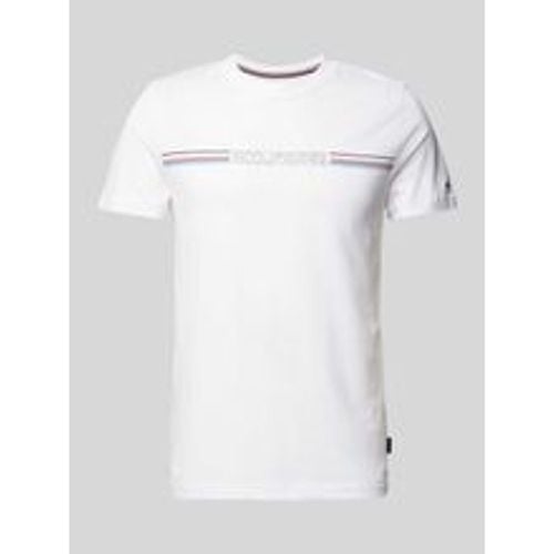 T-Shirt mit Label-Print - Tommy Hilfiger - Modalova