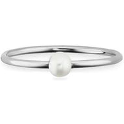Ring 925/- Sterling Silber Süßwasserzuchtperle weiß glänzend (Größe: 052 (16,6)) - CAI - Modalova