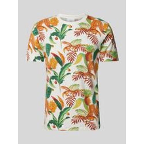 T-Shirt mit Allover-Muster Modell 'oasis' - lindbergh - Modalova