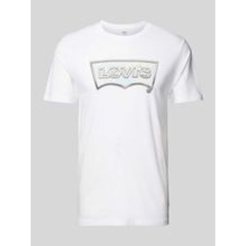 T-Shirt mit Label-Print und Rundhalsausschnitt - Levi's - Modalova