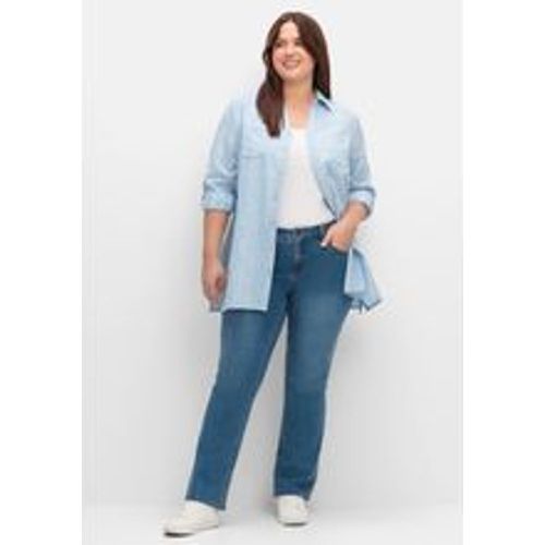 Große Größen: Bootcut-Jeans in Curvy-Schnitt SUSANNE, blue Denim, Gr.54 - sheego - Modalova