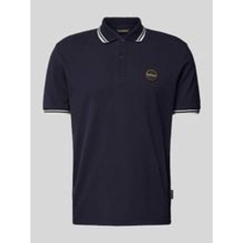 Regular Fit Poloshirt mit Label-Badge Modell 'MACAS' - Napapijri - Modalova