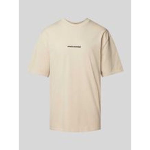 Oversized T-Shirt mit Label-Print - Pegador - Modalova