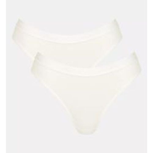 Slip mit hohem Beinausschnitt - White XS - Go Casual - Unterwäsche für Frauen - Sloggi - Modalova