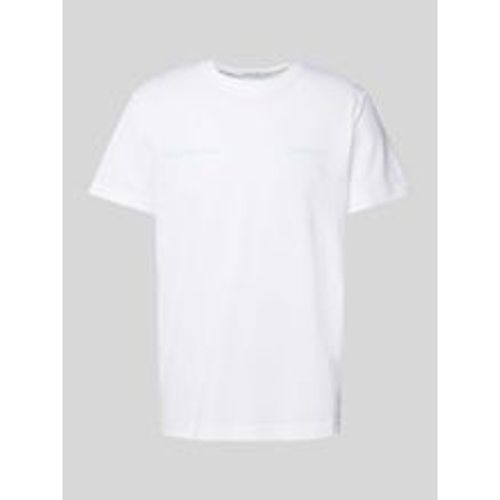 T-Shirt mit Label-Print - Calvin Klein - Modalova