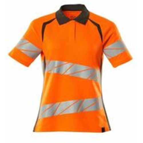 Damen-Polo-shirt 19093-771-1418 Gr. m hi-vis orange/dunkelanthrazit - Mascot - Modalova