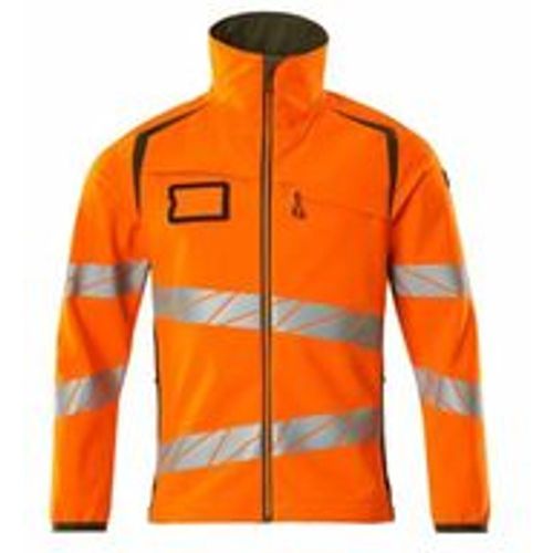 Accelerate safe Softshelljacke 19002-143-1433 Gr. 5XL hi-vis orange/moosgrün - Mascot - Modalova