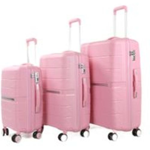 Reisekoffer Koffer 3 tlg Set Trolley Kofferset Handgepäck Polypropylen Gepäck - Fashion24 DE - Modalova