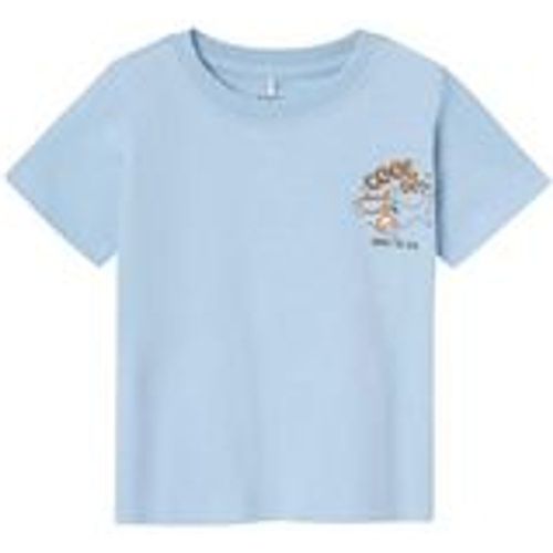 T-Shirt NMMVELIX UNDER THE SEA in chambray blue, Gr.92 - name it - Modalova