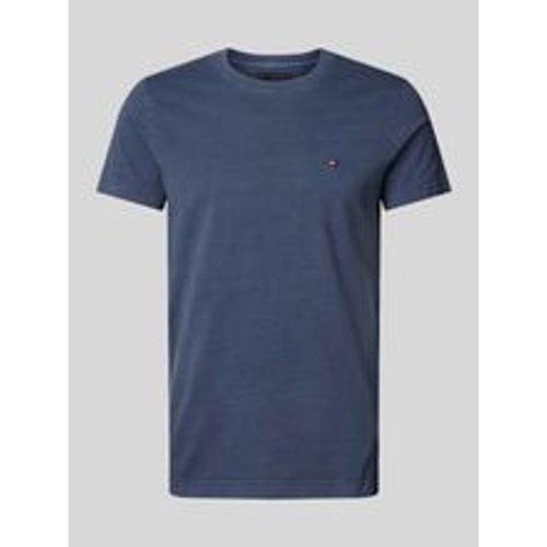 T-Shirt mit Label-Stitching - Tommy Hilfiger - Modalova